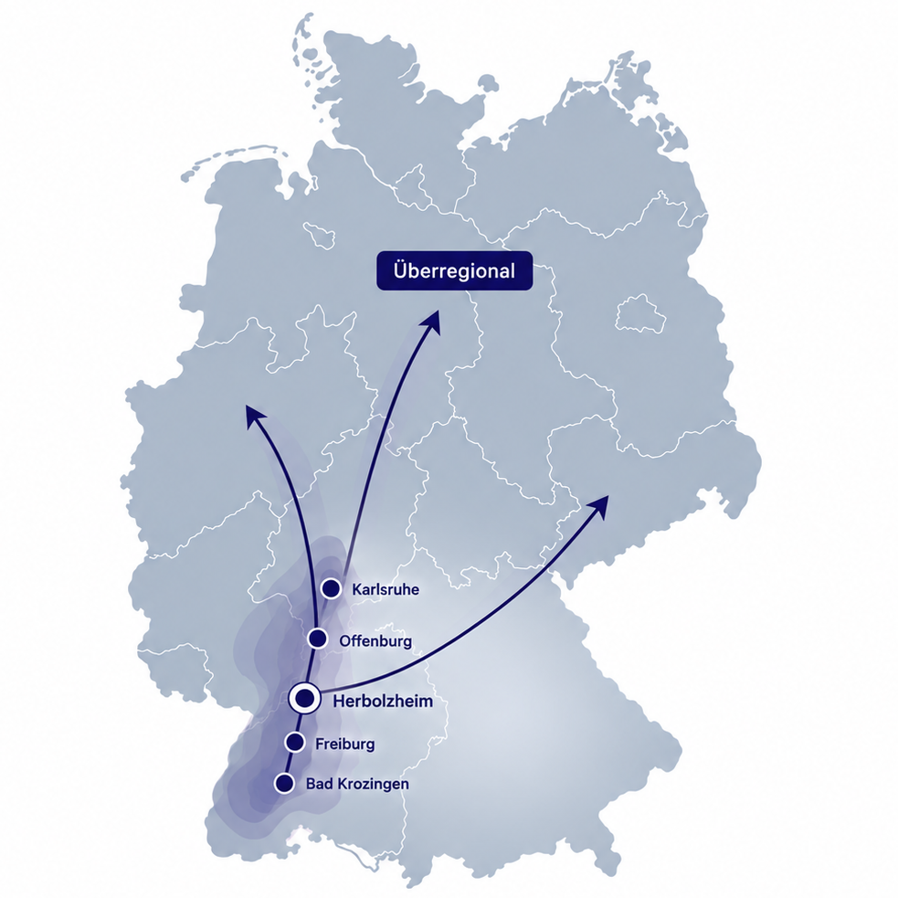 Unsere Standorte in Südbaden